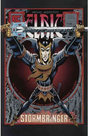 Elric 6 published by Pacific with cover art by Michael T. Gilbert