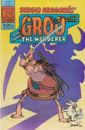 Groo The Wanderer (Sergio Aragones') 1 published by Pacific with cover art by Sergio Aragonés