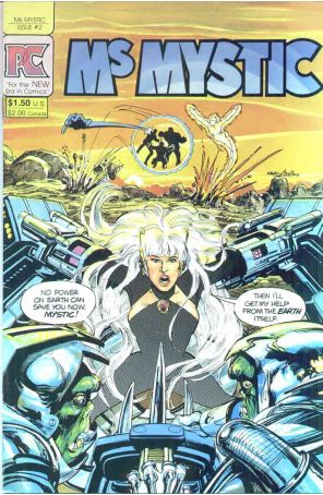 Ms. Mystic (Pacific) 2 published by Pacific with cover art by Neal Adams