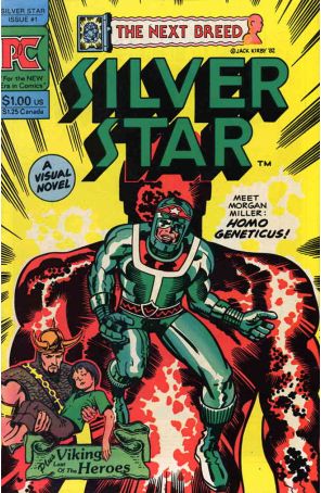 Silver Star 1 published by Pacific with cover art by Jack Kirby