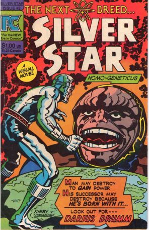Silver Star 2 published by Pacific with cover art by Jack Kirby