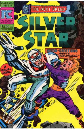 Silver Star 3 published by Pacific with cover art by Jack Kirby