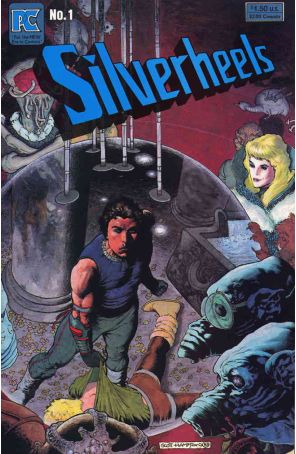 Silverheels 1 published by Pacific with cover art by Scott Hampton