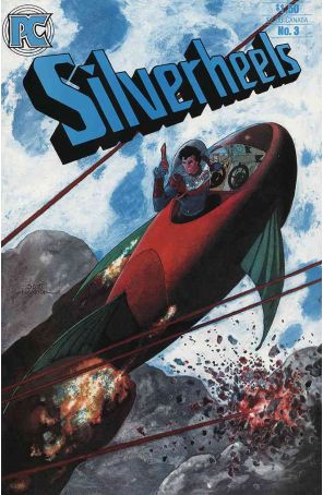 Silverheels 3 published by Pacific with cover art by Scott Hampton