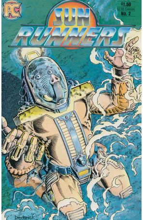 Sun-Runners 2 published by Pacific with cover art by Pat Broderick