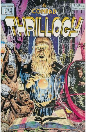 Thrillogy 1 published by Pacific with cover art by Tim Conrad
