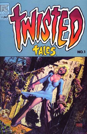 Twisted Tales 1 published by Pacific with cover art by Richard Corben