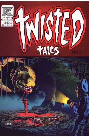 Twisted Tales 3 published by Pacific with cover art by Richard Corben