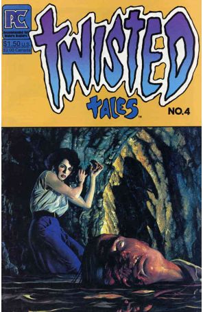 Twisted Tales 4 published by Pacific with cover art by John Bolton