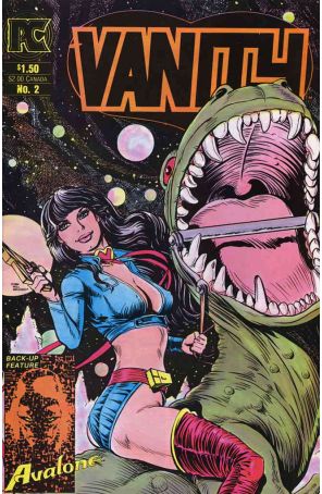 Vanity 2 published by Pacific with cover art by Will Meugniot