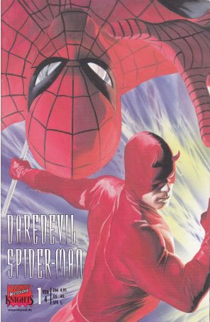 Daredevil/Spider-Man (Marvel Deutschland) 1 published by Panini with cover art by Alex Ross