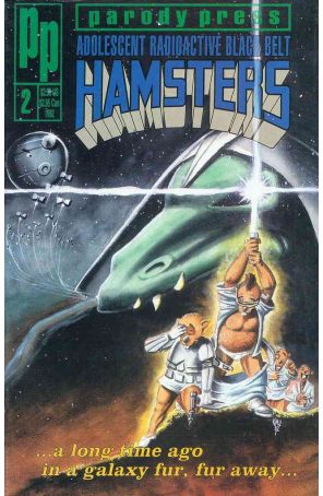 Adolescent Radioactive Black Belt Hamsters Classics 2 published by Parody with cover art by Ken Meyer Jr.
