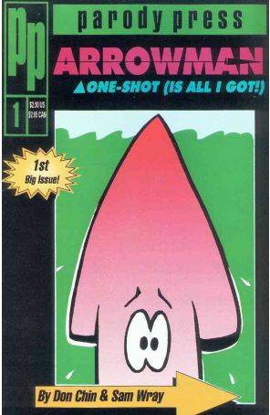 Arrowman 1 published by Parody with cover art by Don Chin