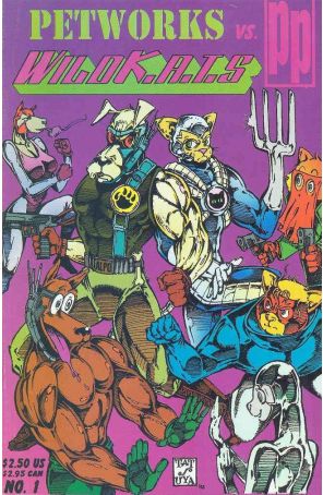 Petworks vs. WildK.A.T.S. 1 published by Parody with cover art by Tatsuya Ishida