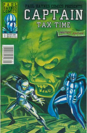 Captain Tax Time 1 published by Paul Haynes