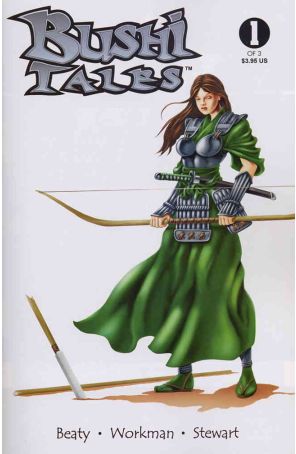 Bushi Tales 1 published by Pencil Neck with cover art by David Beaty