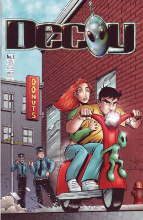 Decoy 3 published by Penny-Farthing with cover art by Courtney Huddleston