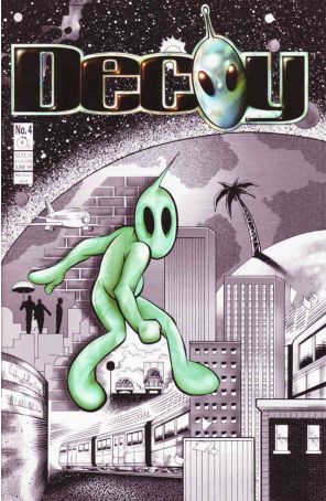 Decoy 4 published by Penny-Farthing with cover art by Courtney Huddleston