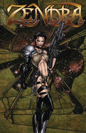 Zendra 2.0: Heart of Fire 3 published by Penny-Farthing with cover art by Joe Benitez