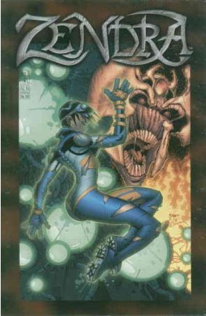 Zendra 3 published by Penny-Farthing with cover art by Michael O’Hare
