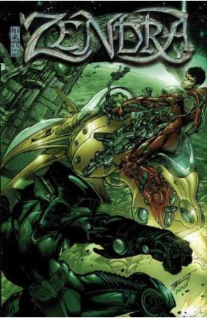 Zendra 6 published by Penny-Farthing with cover art by Richard Bennett