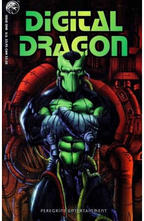 Digital Dragon 1 published by Peregrine with cover art by Bryan Heyboer
