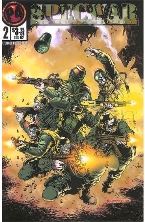 Specwar 2 published by Peter Four with cover art by Mike Docherty