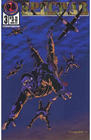 Specwar 3 published by Peter Four with cover art by Mike Docherty