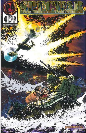 Specwar 4 published by Peter Four with cover art by Mike Docherty