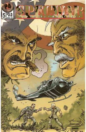 Specwar 5 published by Peter Four with cover art by Mike Docherty
