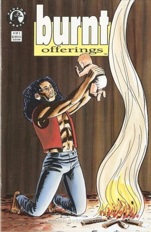 Burnt Offerings 1 published by Pigeon with cover art by John Buckley