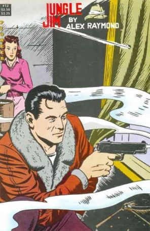 Official Jungle Jim 12 published by Pioneer with cover art by Alex Raymond