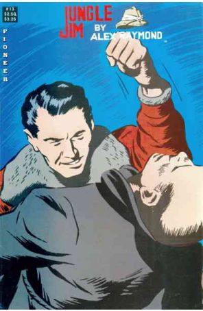 Official Jungle Jim 13 published by Pioneer with cover art by Alex Raymond