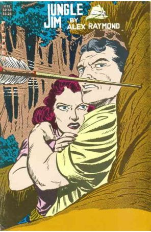 Official Jungle Jim 15 published by Pioneer with cover art by Alex Raymond