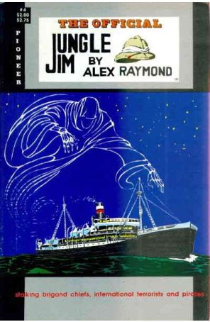 Official Jungle Jim 4 published by Pioneer with cover art by Alex Raymond