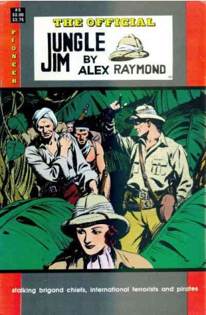 Official Jungle Jim 5 published by Pioneer with cover art by Alex Raymond