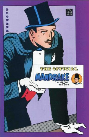 Official Mandrake 10 published by Pioneer with cover art by Phil Davis