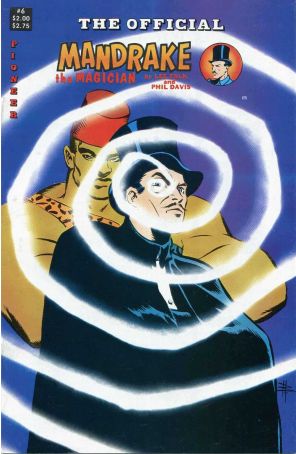 Official Mandrake 6 published by Pioneer with cover art by Bret Blevins