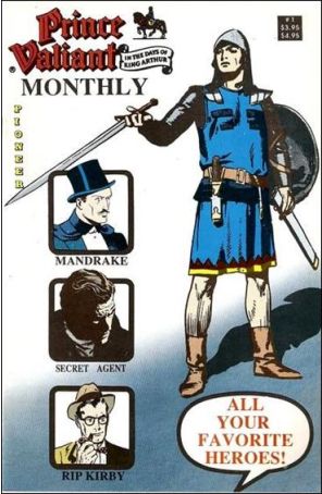 Official Prince Valiant Monthly 1 published by Pioneer