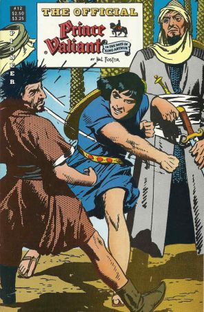 The Official Prince Valiant 12 published by Pioneer with cover art by Harold R. Foster