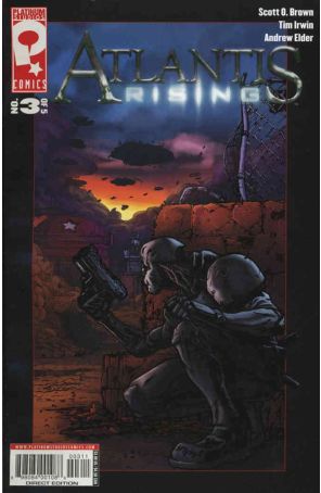 Atlantis Rising 3 published by Platinum with cover art by Tim Irwin