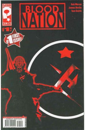 Blood Nation 1A published by Platinum with cover art by Rob Moran