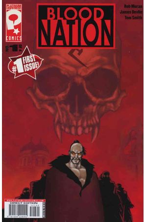 Blood Nation 1B published by Platinum with cover art by Chris Gossett