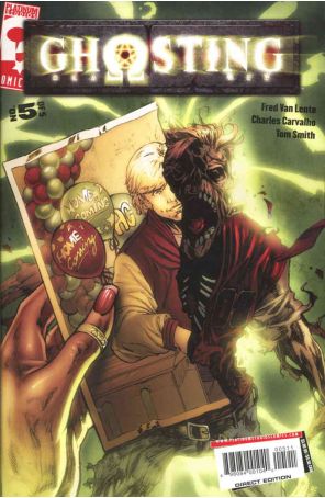 Ghosting 5 published by Platinum with cover art by Caanan White, Ashok Bhadana