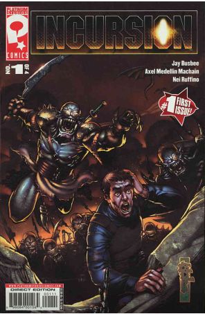 Incursion 1 published by Platinum with cover art by Tone Rodriguez
