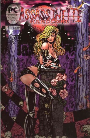 Assassinette: Hardcore 1 published by Pocket Change with cover art by Ed Ball