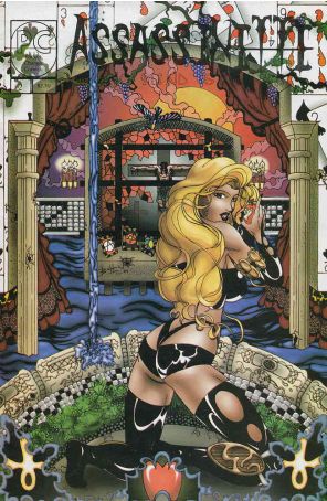 Assassinette 2 published by Pocket Change with cover art by Ed Ball