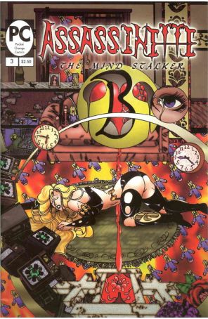 Assassinette 3 published by Pocket Change with cover art by Ed Ball