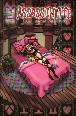 Assassinette 5 published by Pocket Change with cover art by Ed Ball