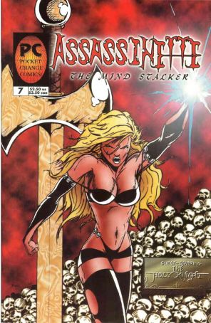 Assassinette 7 published by Pocket Change with cover art by C. Blalock